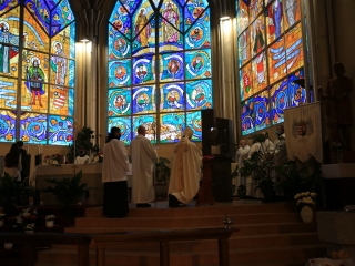 Bérmálás a római katolikus főtemplomban - fotó: 