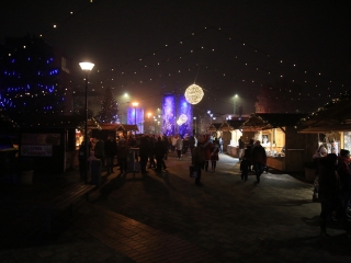 A remény gyertyája a Városháza téren - fotó: 