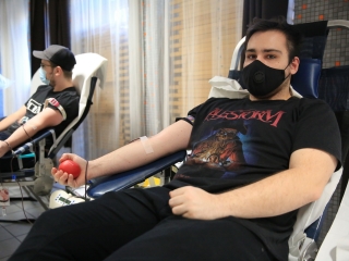 Mikulás véradás az MMK-ban - fotó: 