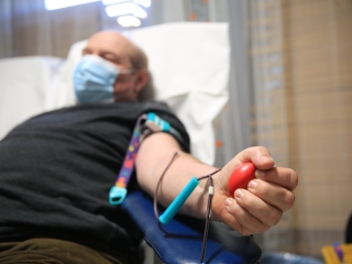 Mikulás véradás az MMK-ban - fotó: 