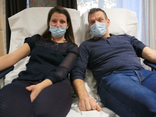 Mikulás véradás az MMK-ban - fotó: 