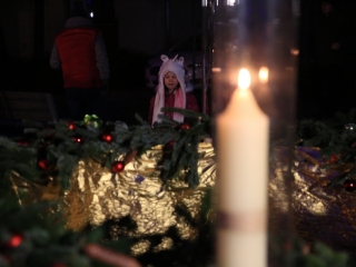Ünnepi gyertyagyújtás advent harmadik vasárnapján - fotó: 