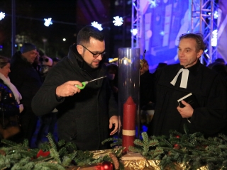 Adventi fények a negyedik vasárnapon - fotó: 