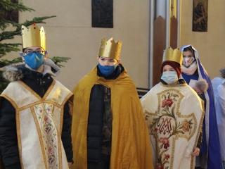 Karácsonyi pásztorjáték a római katolikus főtemplomban - fotó: 