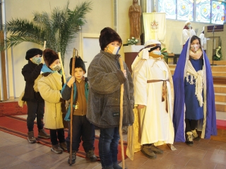 Karácsonyi pásztorjáték a római katolikus főtemplomban - fotó: 