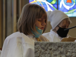 Karácsonyi pásztorjáték a római katolikus főtemplomban - fotó: 