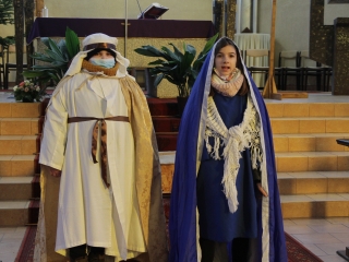 Karácsonyi pásztorjáték a római katolikus főtemplomban - fotó: 