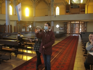 Karácsonyi pásztorjáték a római katolikus főtemplomban - fotó: 