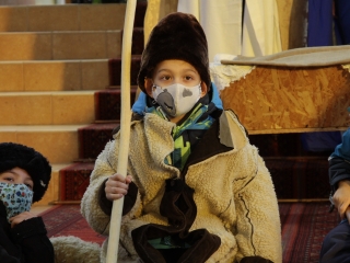 Karácsonyi pásztorjáték a római katolikus főtemplomban - fotó: 