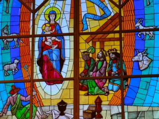 Karácsonyi pásztorjáték a római katolikus főtemplomban - fotó: 