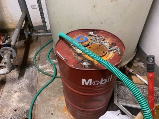 Áldatlan állapotok az erőműben - fotó: 