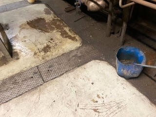 Áldatlan állapotok az erőműben - fotó: 