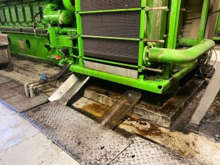 Áldatlan állapotok az erőműben - fotó: 