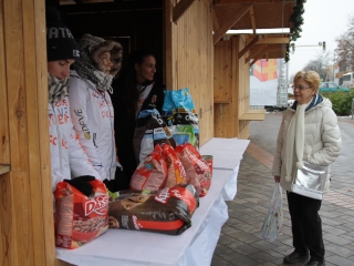 Petárda helyett kutyatápot - fotó: 