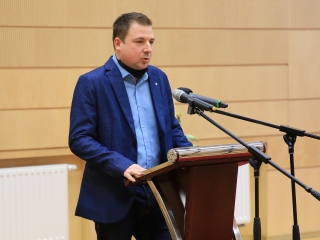 Sportolóink köszöntése a Városházán - fotó: 