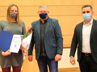 Sportolóink köszöntése a Városházán - fotó: 