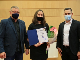 Sportolóink köszöntése a Városházán - fotó: 