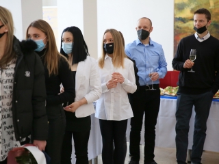 Sportolóink köszöntése a Városházán - fotó: 