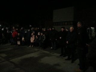 Gyertyagyújtás Csollány Szilveszter emlékére - fotó: 