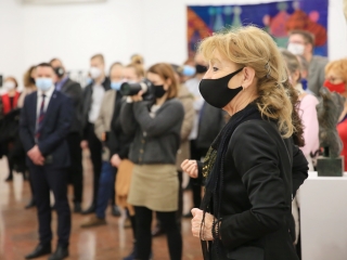 Cyránski Mária és ifj. Koffán Károly kiállítása a Kortárs Művészeti Intézetben - fotó: 