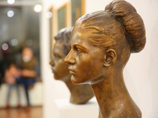 Cyránski Mária és ifj. Koffán Károly kiállítása a Kortárs Művészeti Intézetben - fotó: 