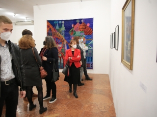 Cyránski Mária és ifj. Koffán Károly kiállítása a Kortárs Művészeti Intézetben - fotó: 