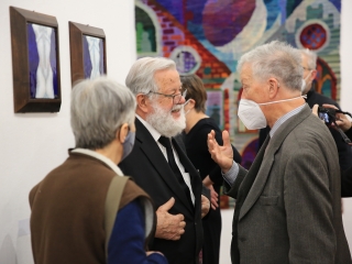 Cyránski Mária és ifj. Koffán Károly kiállítása a Kortárs Művészeti Intézetben - fotó: 