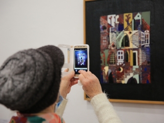 Cyránski Mária és ifj. Koffán Károly kiállítása a Kortárs Művészeti Intézetben - fotó: 