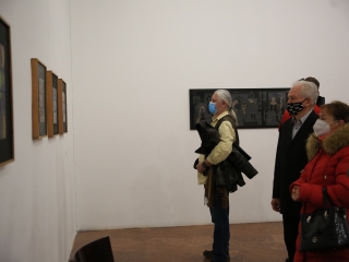 Cyránski Mária és ifj. Koffán Károly kiállítása a Kortárs Művészeti Intézetben - fotó: 