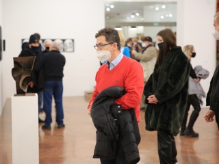 Cyránski Mária és ifj. Koffán Károly kiállítása a Kortárs Művészeti Intézetben - fotó: 