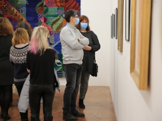 Cyránski Mária és ifj. Koffán Károly kiállítása a Kortárs Művészeti Intézetben - fotó: 