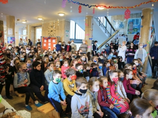 Mackónapi kavalkád a Szabó Magda iskolában - fotó: 