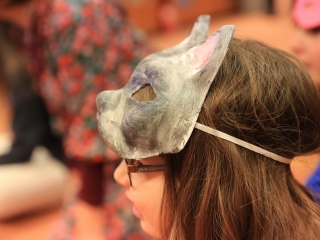 Cimbora-farsang a gyermekkönyvtárban - fotó: 