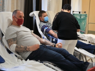 Szeretetteljes véradás az MMK-ban - fotó: 