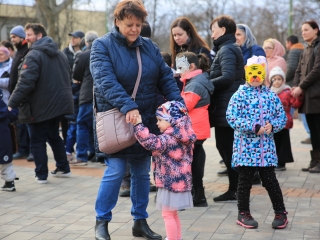 Télűző villámcsődület a Városháza téren - fotó: 
