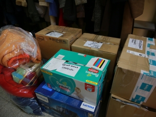 Gyűjtőakciók a háború kárvallottjainak - fotó: 