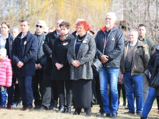 Ünnepség a forradalmi emlékműnél (2022) - fotó: 