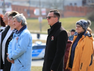 Ünnepség a forradalmi emlékműnél (2022) - fotó: 