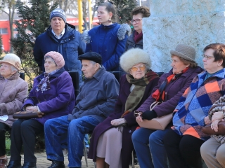 Borovszky Ambrus emlékművének avatása a Martinász szobornál - fotó: 