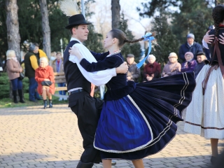 Borovszky Ambrus emlékművének avatása a Martinász szobornál - fotó: 