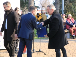 Borovszky Ambrus emlékművének avatása a Martinász szobornál - fotó: 