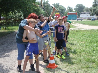 Dózsa iskolások a Szalki szigeten - fotó: Ónodi Zoltán