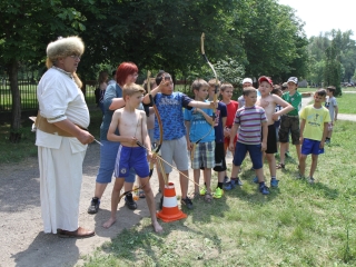 Dózsa iskolások a Szalki szigeten - fotó: Ónodi Zoltán