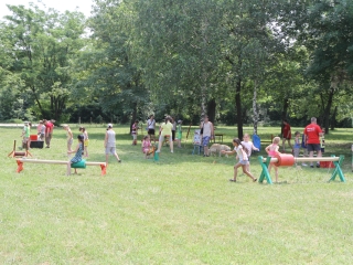 Dózsa iskolások a Szalki szigeten - fotó: Ónodi Zoltán