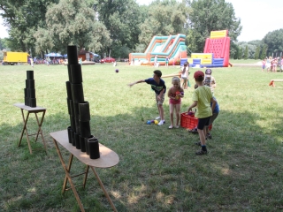 Dózsa iskolások a Szalki szigeten - fotó: Ónodi Zoltán