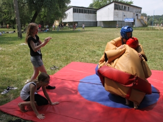Dózsa iskolások a Szalki szigeten - fotó: Ónodi Zoltán