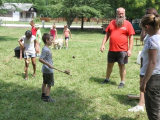Dózsa iskolások a Szalki szigeten - fotó: Ónodi Zoltán