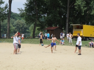 Dózsa iskolások a Szalki szigeten - fotó: Ónodi Zoltán