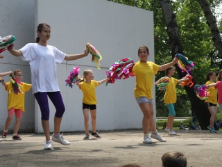 Dózsa iskolások a Szalki szigeten - fotó: Ónodi Zoltán