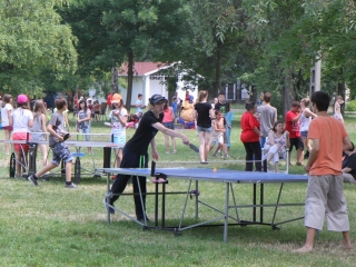 Dózsa iskolások a Szalki szigeten - fotó: Ónodi Zoltán